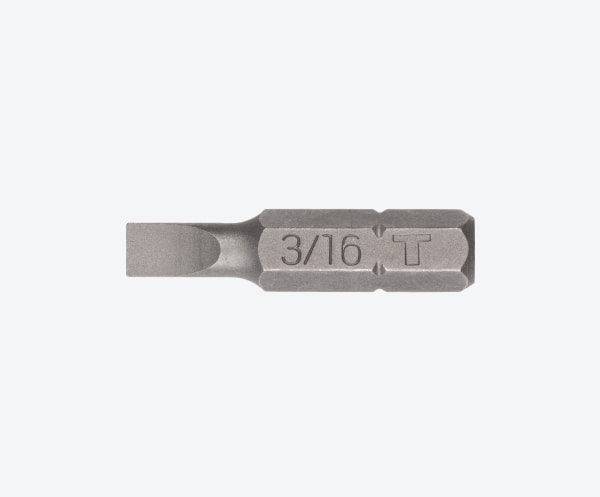 A Tekton bit with clear markings displayed