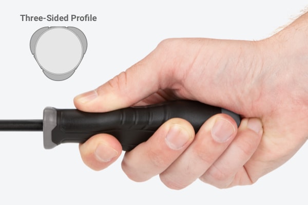 One hand holding a High-Torque Nut Driver
