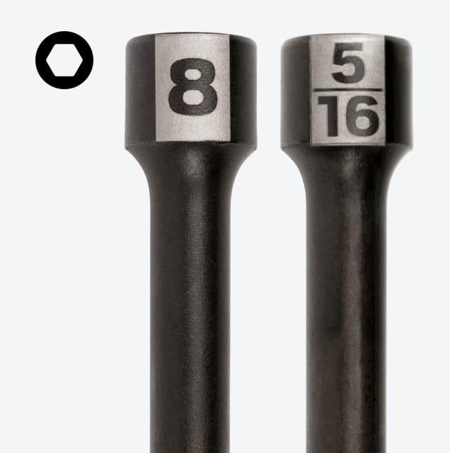 HighTorque Nut Driver Set (5Piece) DHD91201 TEKTON