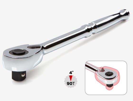 90-Tooth Quick Release Ratchet