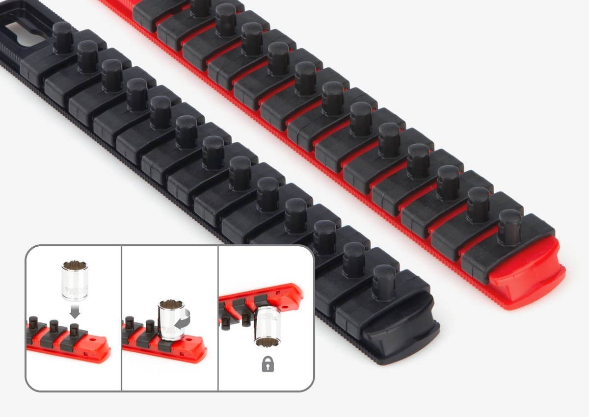 1/4 Inch Drive Deep 12-Point Socket Set, 14-Piece | TEKTON | SHD90114