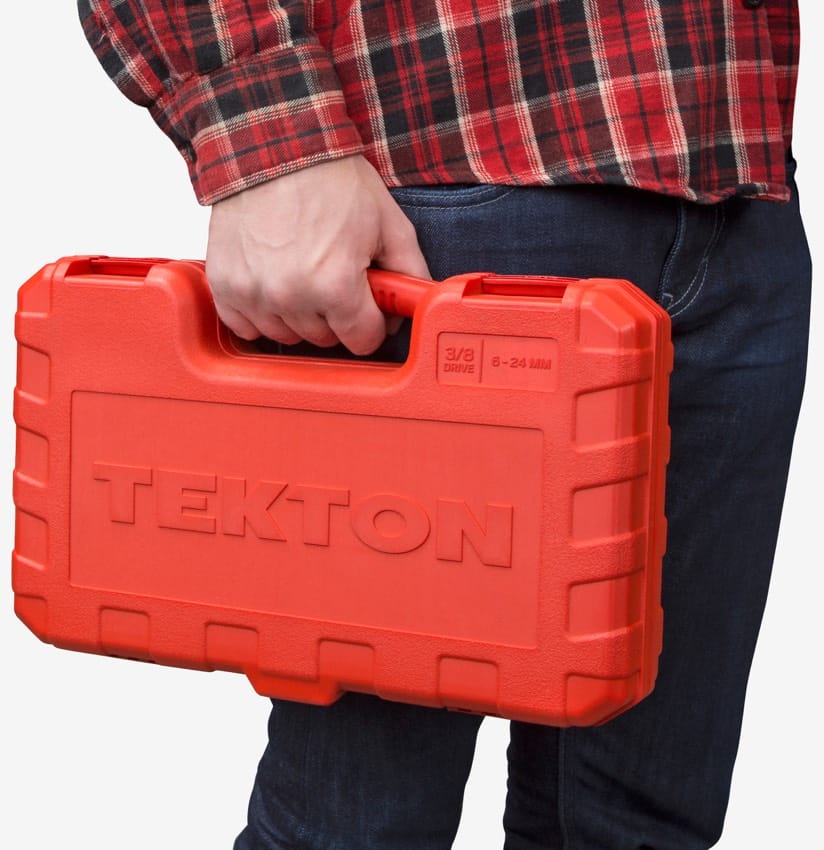 TEKTON Stecknuss- Und Ratschen-Satz – 42-teilig, 3/8-Antrieb, 6-kant, 6–24 Mm (SKT15201)