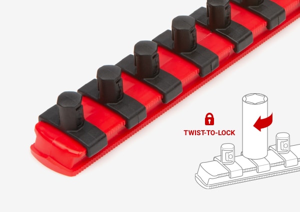 Red Socket Rail
