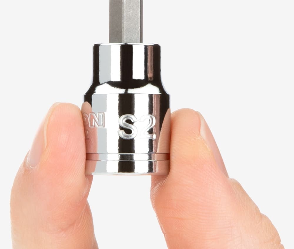 3/8 Inch Drive x S3 Square Recess Bit Socket TEKTON SHB15203