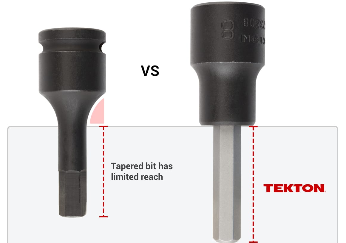 TEKTON Impact Bit Socket Extended Reach