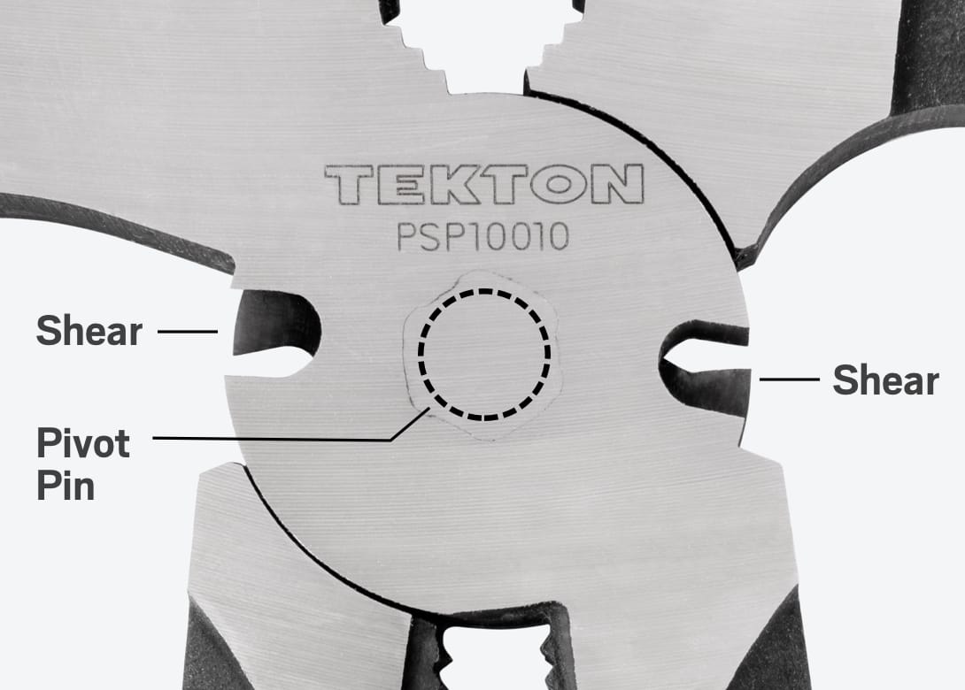 TEKTON Fencing Pliers two shears