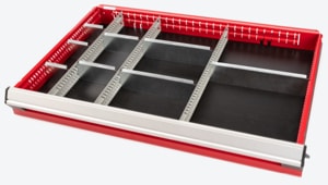 Tekton Tool Cabinet Drawer with Partitions and Subdividers