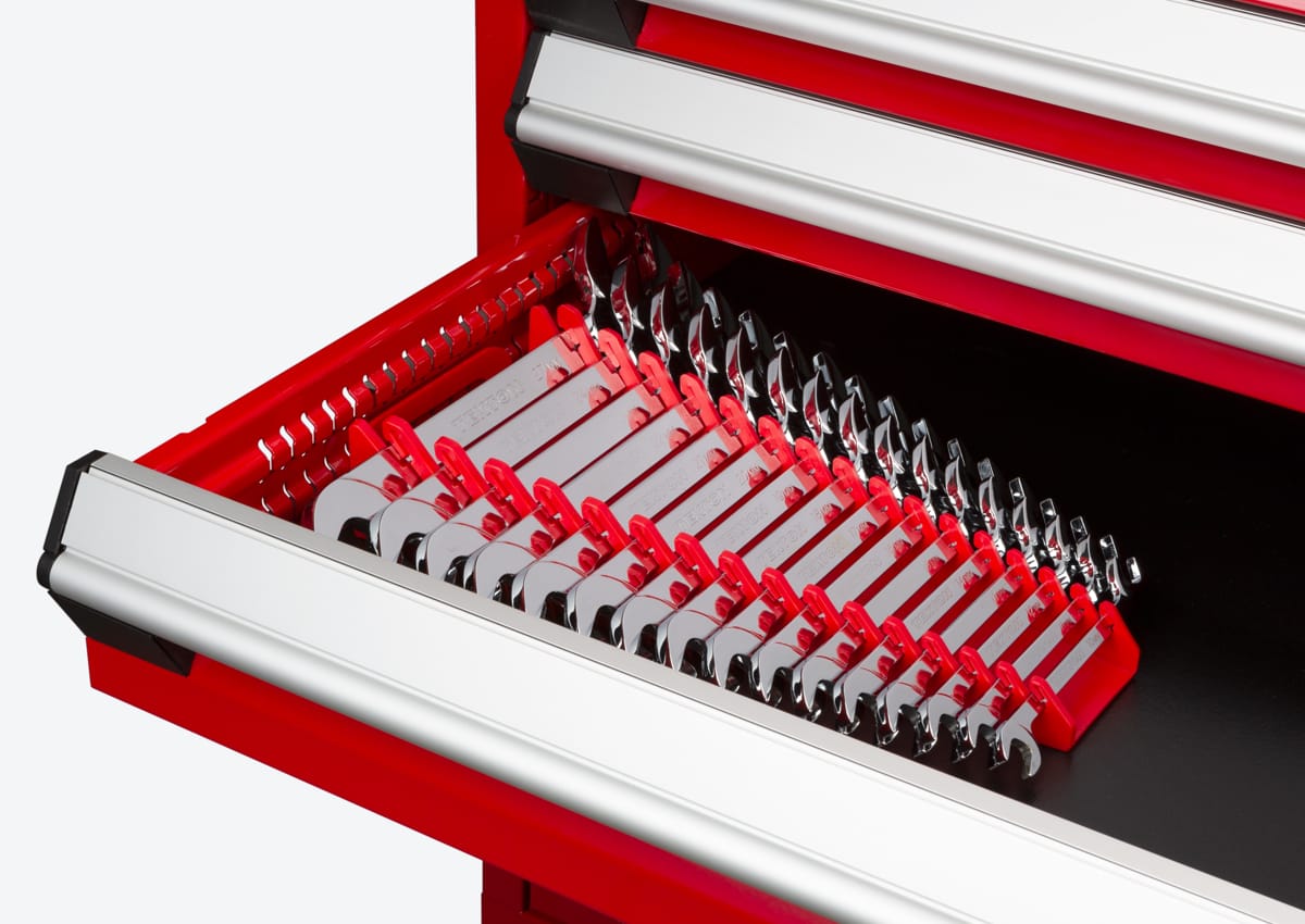 16Tool Angle Head Wrench Holder TEKTON Made in USA