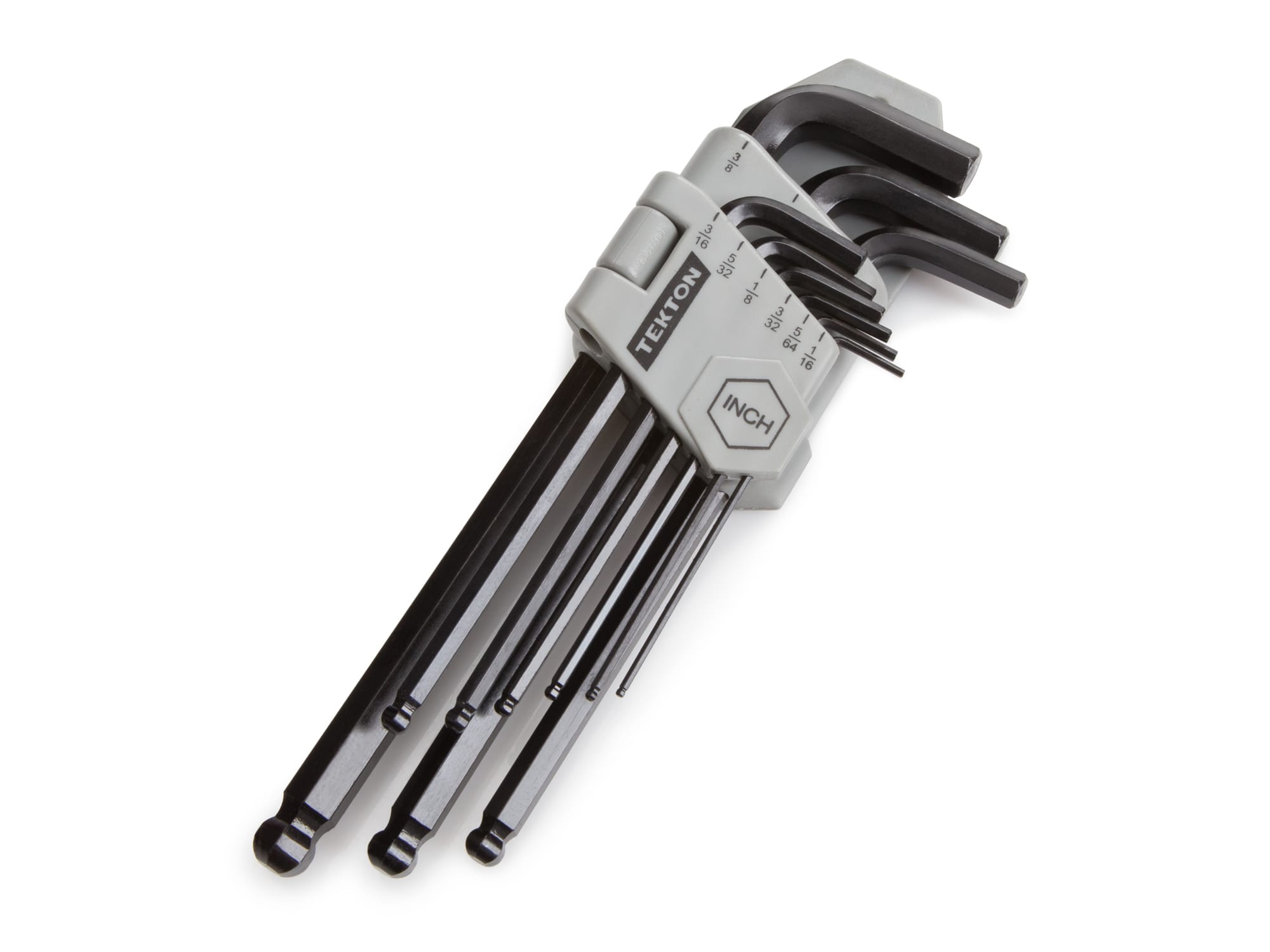 Inch Ball End Hex Key Wrench Set (9Piece) TEKTON 25261