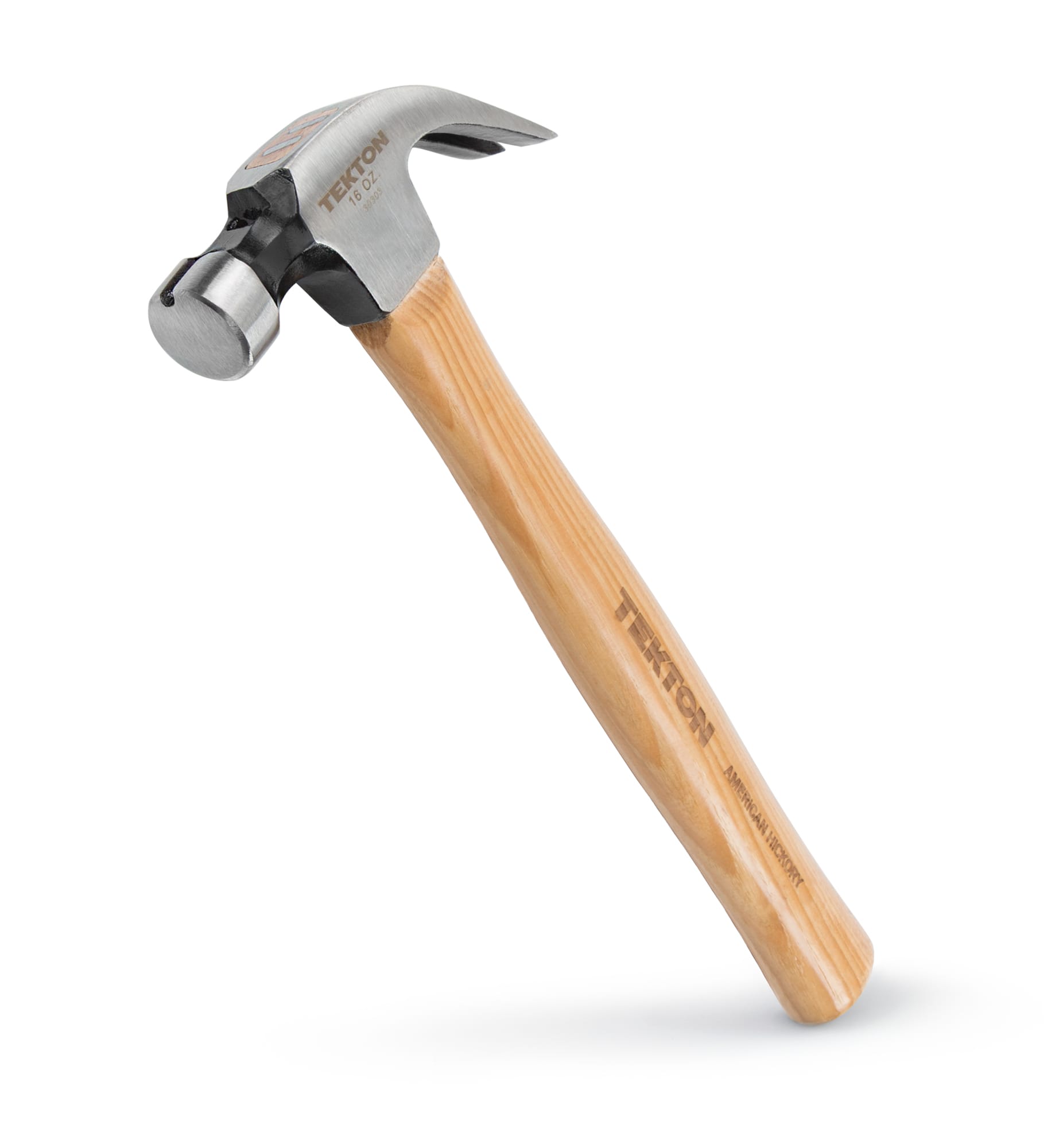 16 oz. Hickory Handle Magnetic Head Claw Hammer | TEKTON | 30303