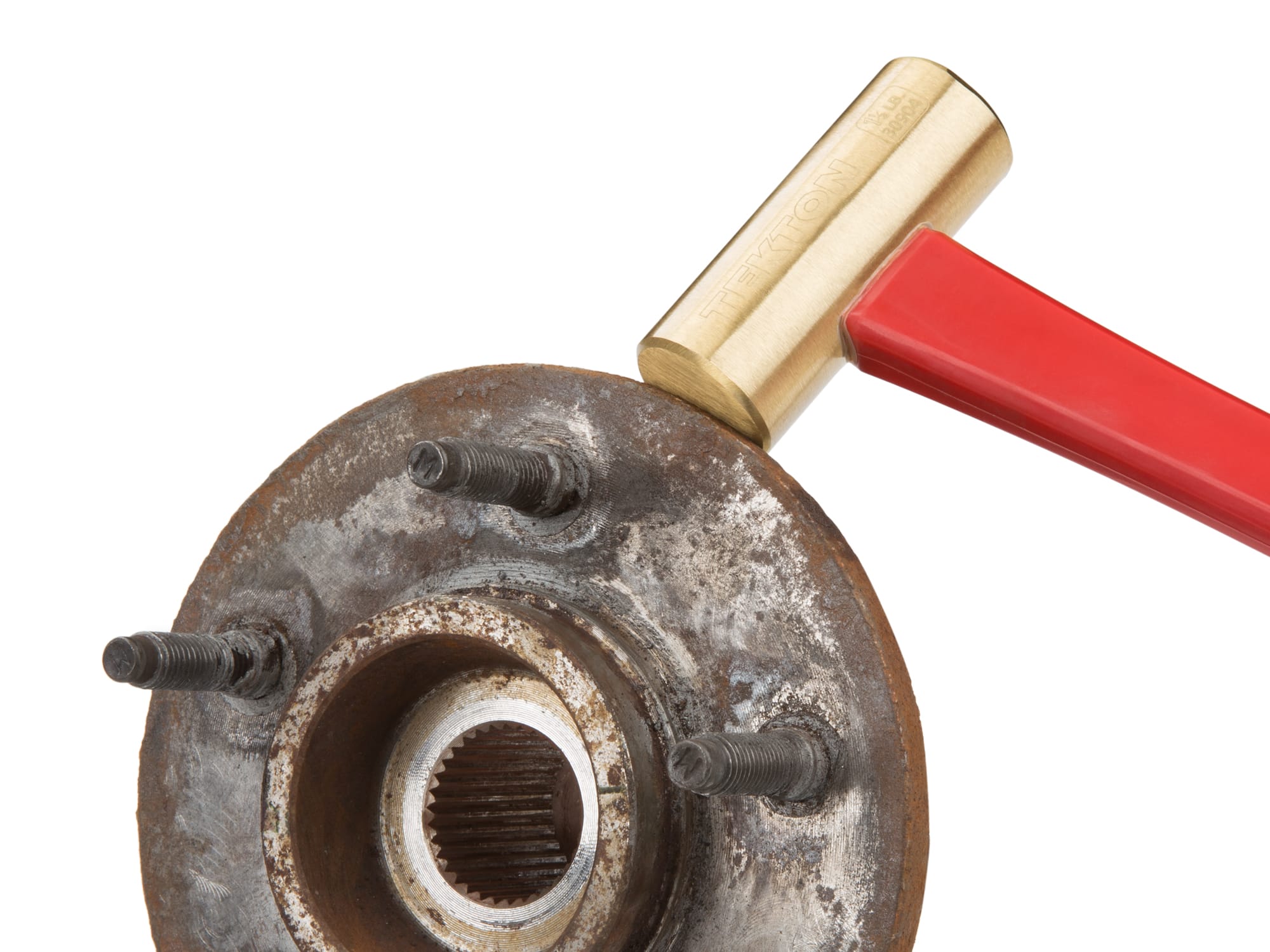 Details about   Tekton 30904 24 oz Jacketed Fiberglass Brass Hammer 