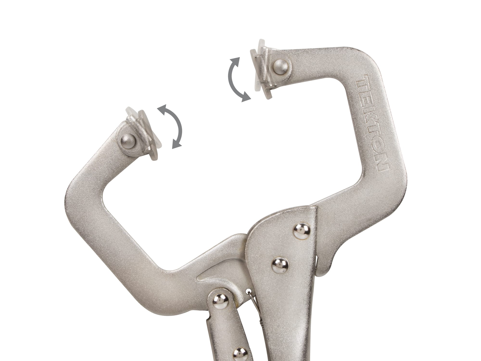 11 Inch Swivel Pad Locking C-Clamp | TEKTON | 3826 11 Inch Swivel Pad Locking C-Clamp | TEKTON | 3826