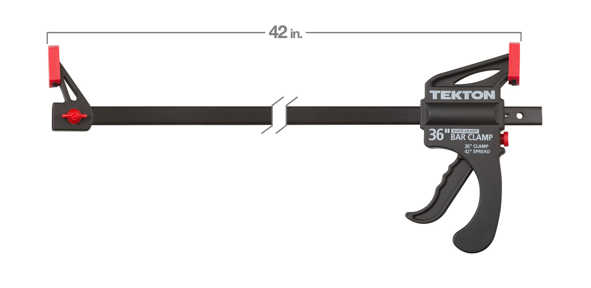 36 Inch Ratchet Bar Clamp / 42 Inch Spreader | TEKTON | 39186