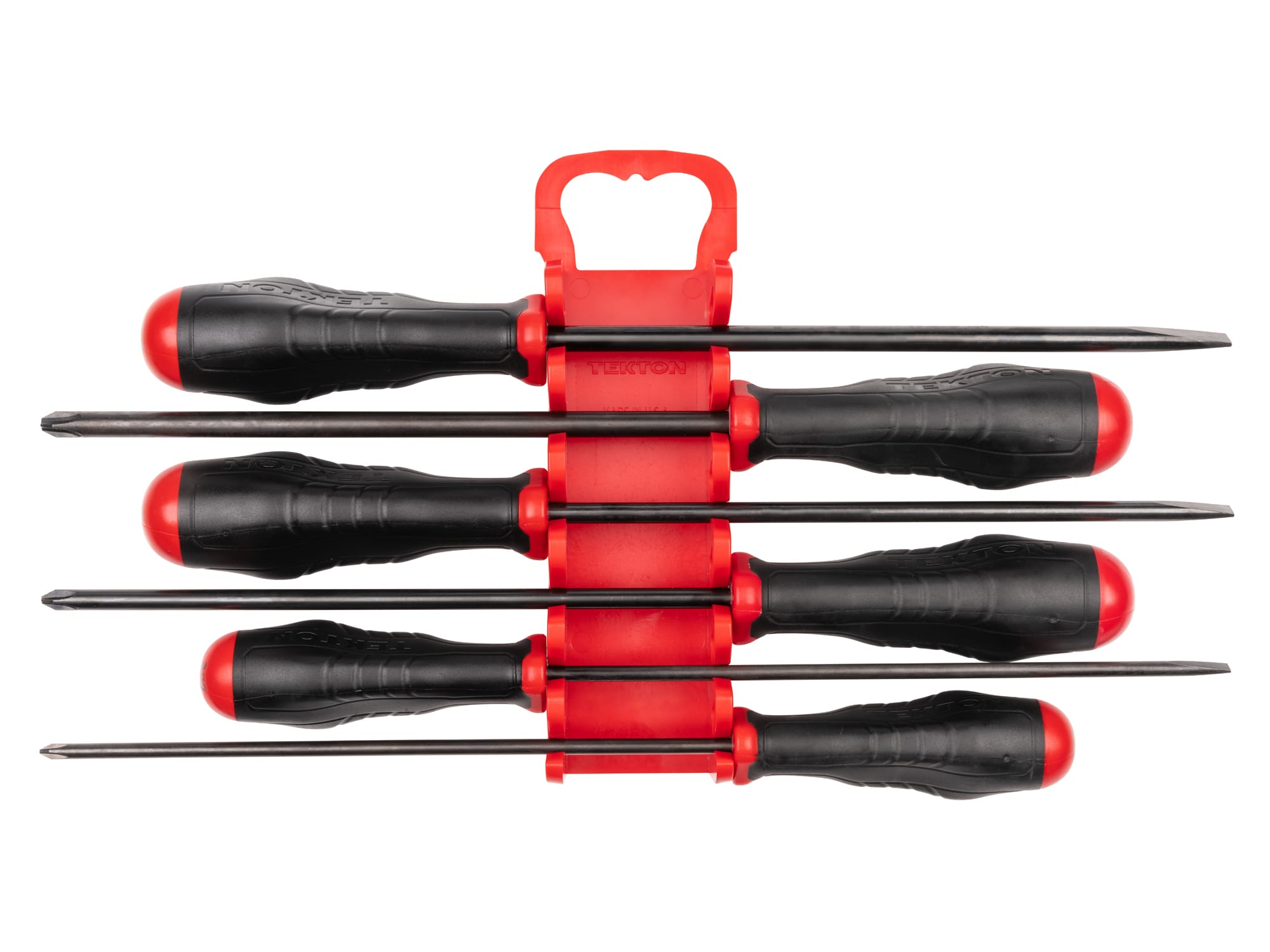 HighTorque Black Oxide Blade Screwdriver Set (6Piece) DRV41506 TEKTON