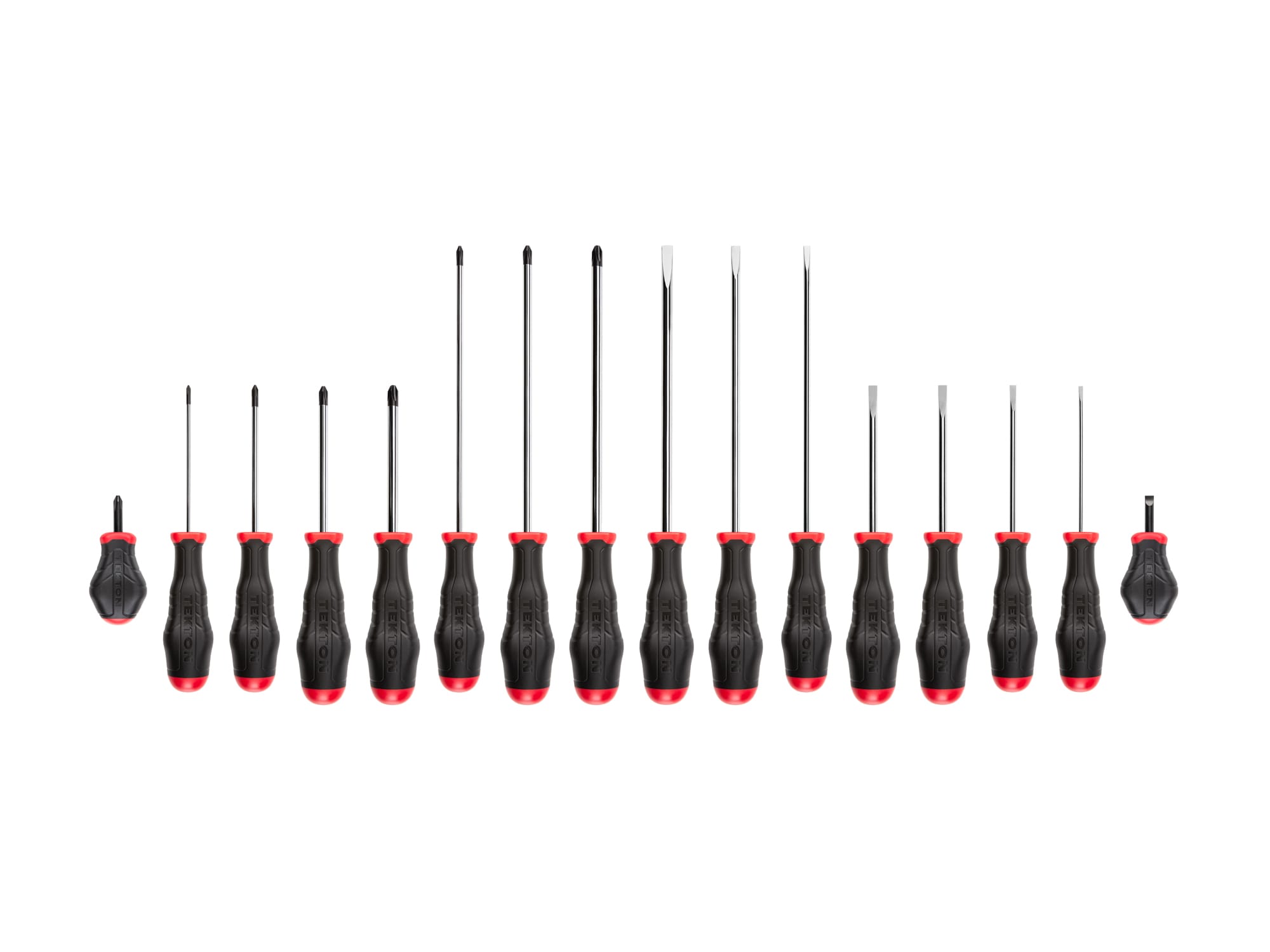 Phillips/Slotted Screwdriver Set, 16-Piece