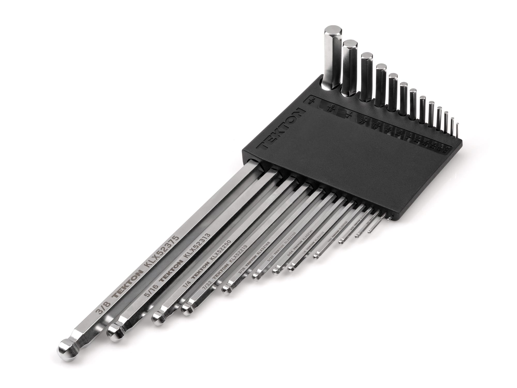 Inch Ball End Hex Key Set (13Piece) TEKTON KLX91101