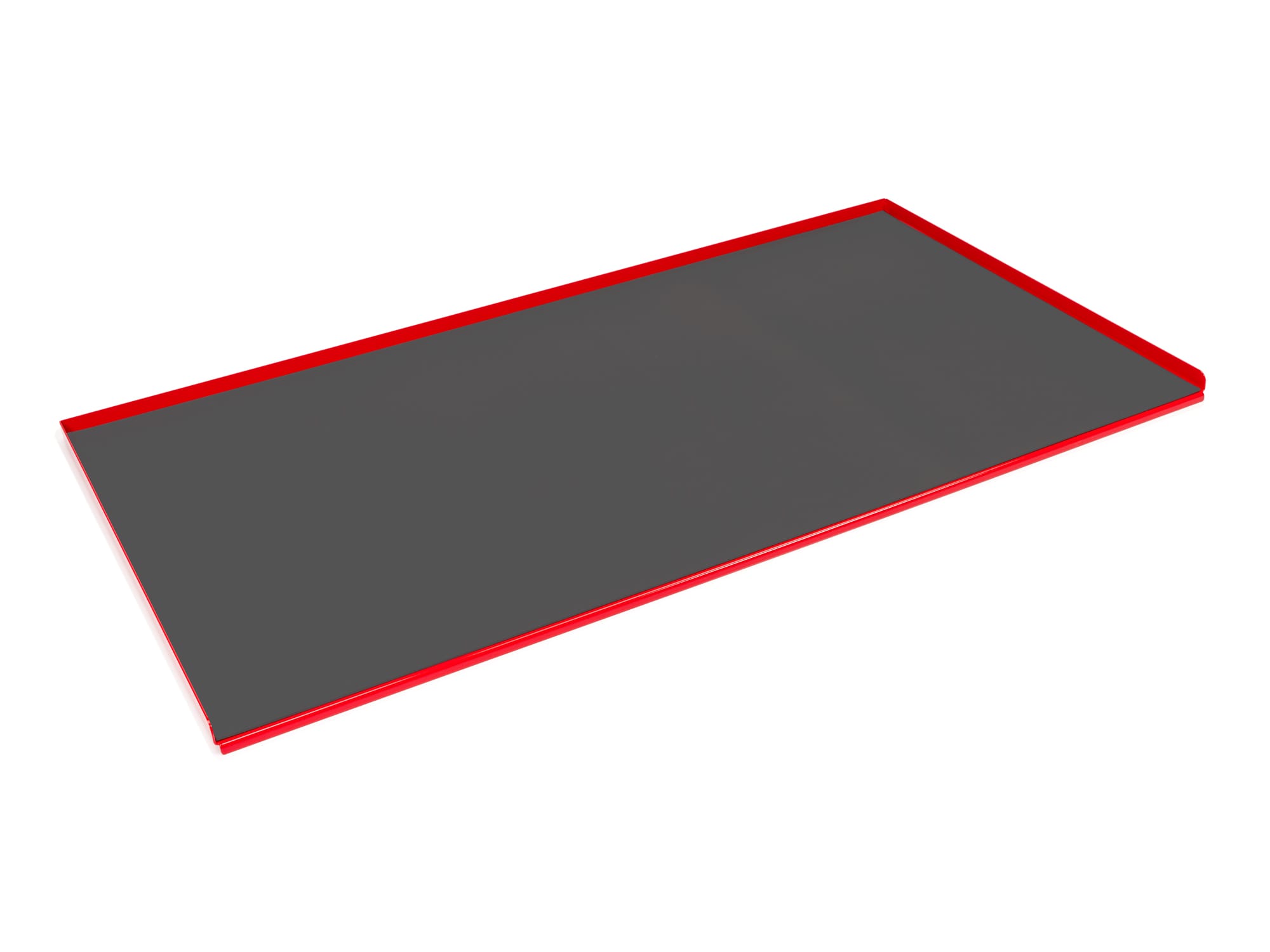 Red Painted Steel Top with Rubber Mat (48 W x 27 D in.) | TEKTON