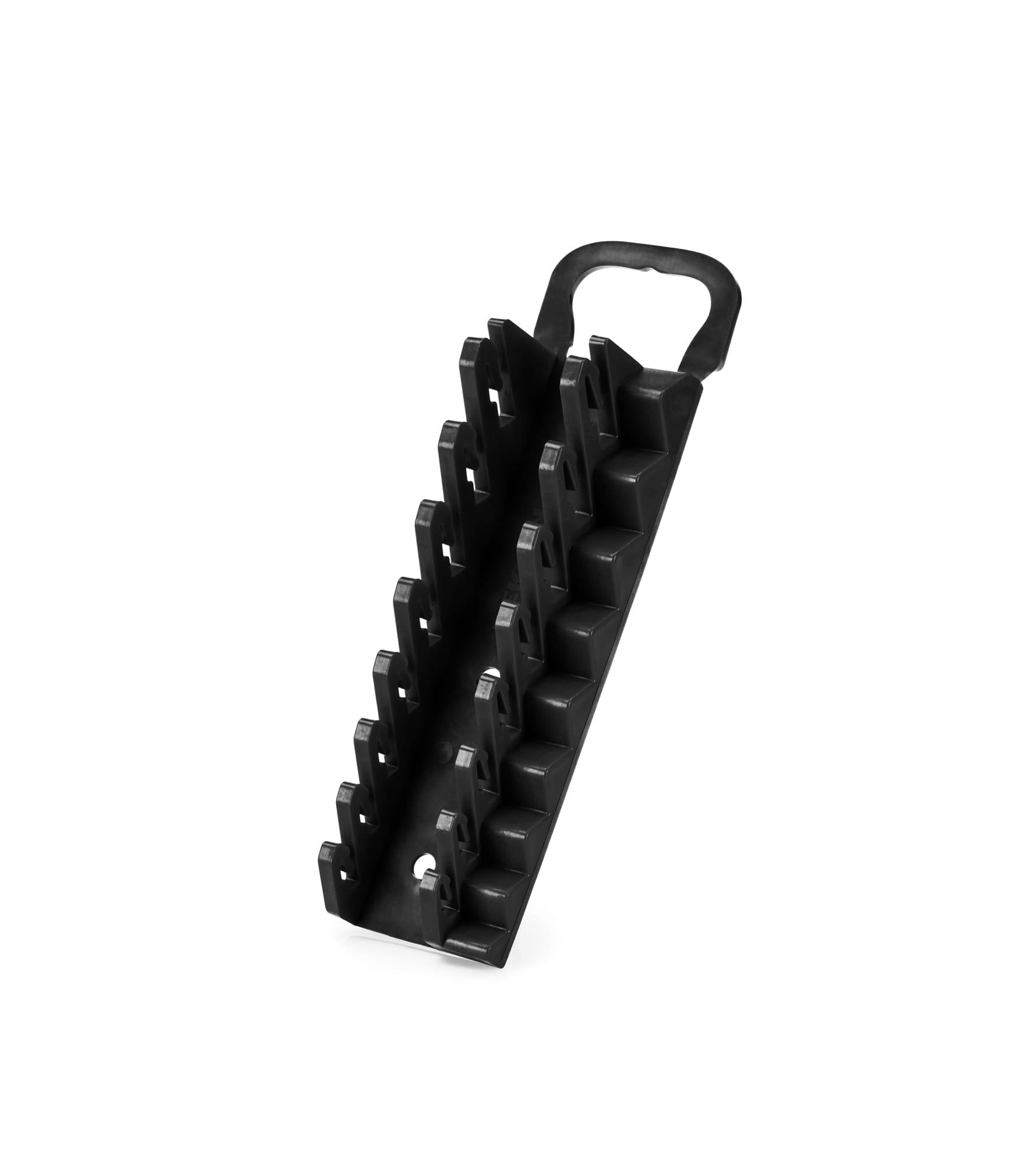 8Tool Stubby Reversible Ratcheting Combination Wrench Holder (Black