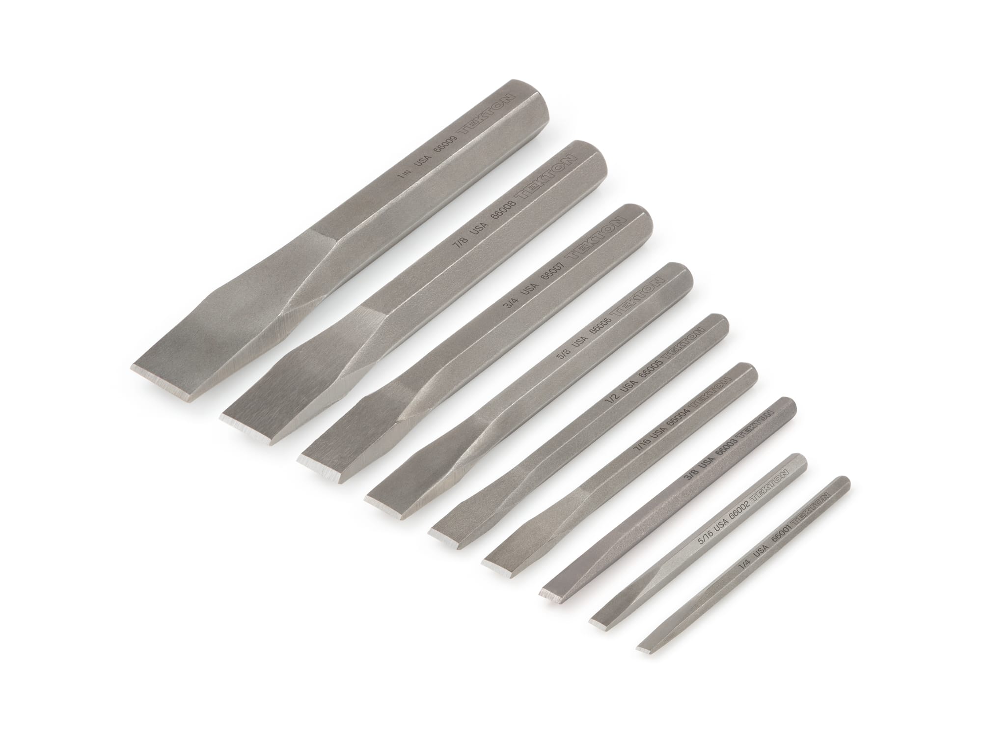 Cold Chisel Set (9-Piece) | TEKTON | Made in USA