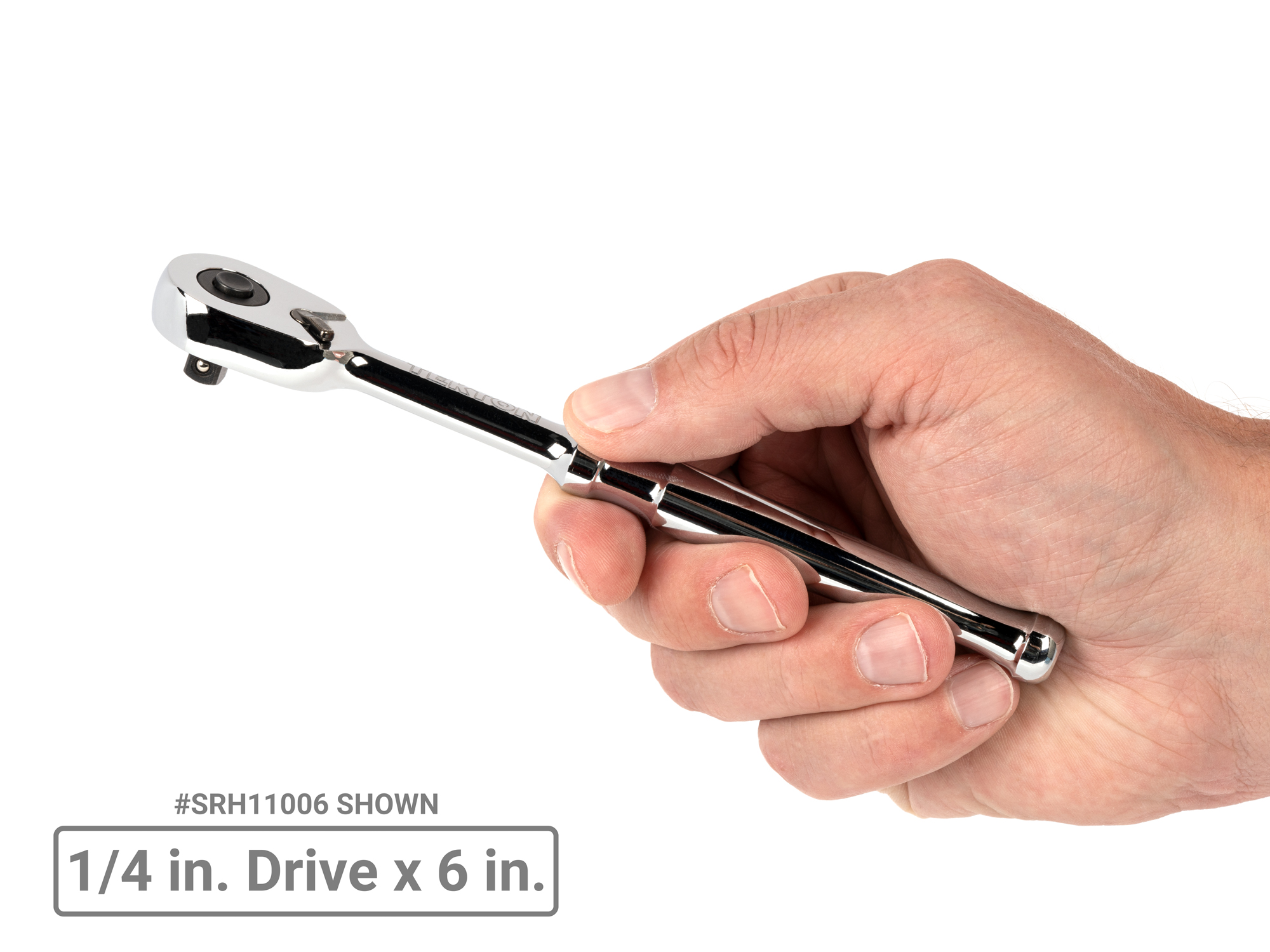 4-Piece 1/4 Inch Drive Ratchet and Spinner Handle Set | TEKTON