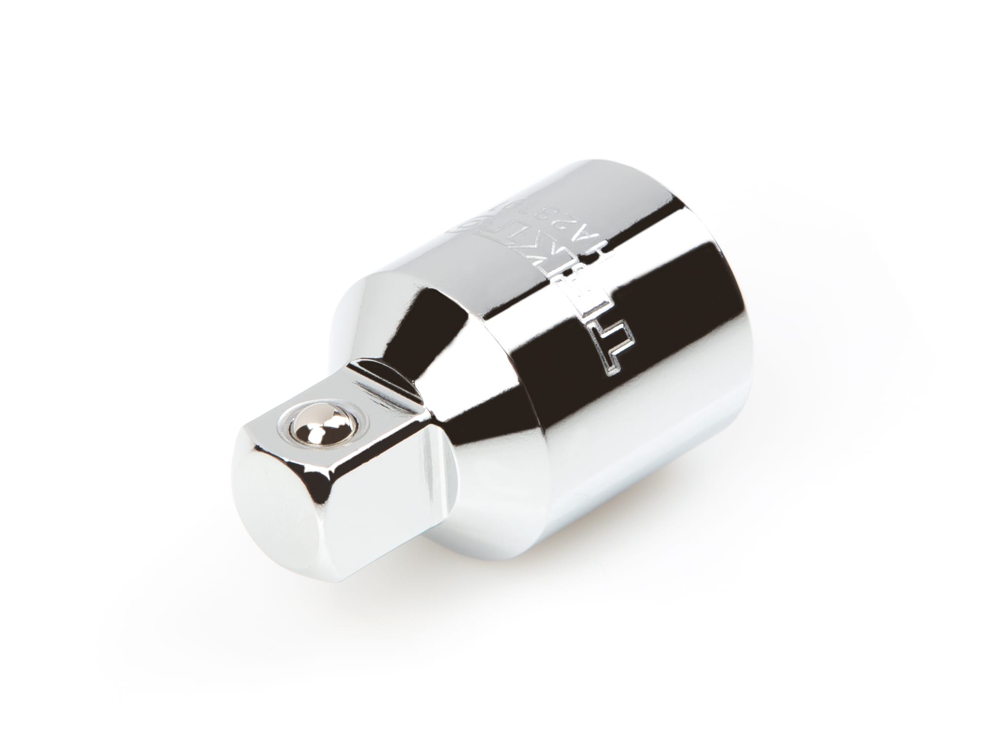 thumbnail image 2 of TEKTON 3/8" Drive To 1/2" Drive Socket Adapter – SHA14102, Chrome, Spring-Loaded Ball 2 of 10