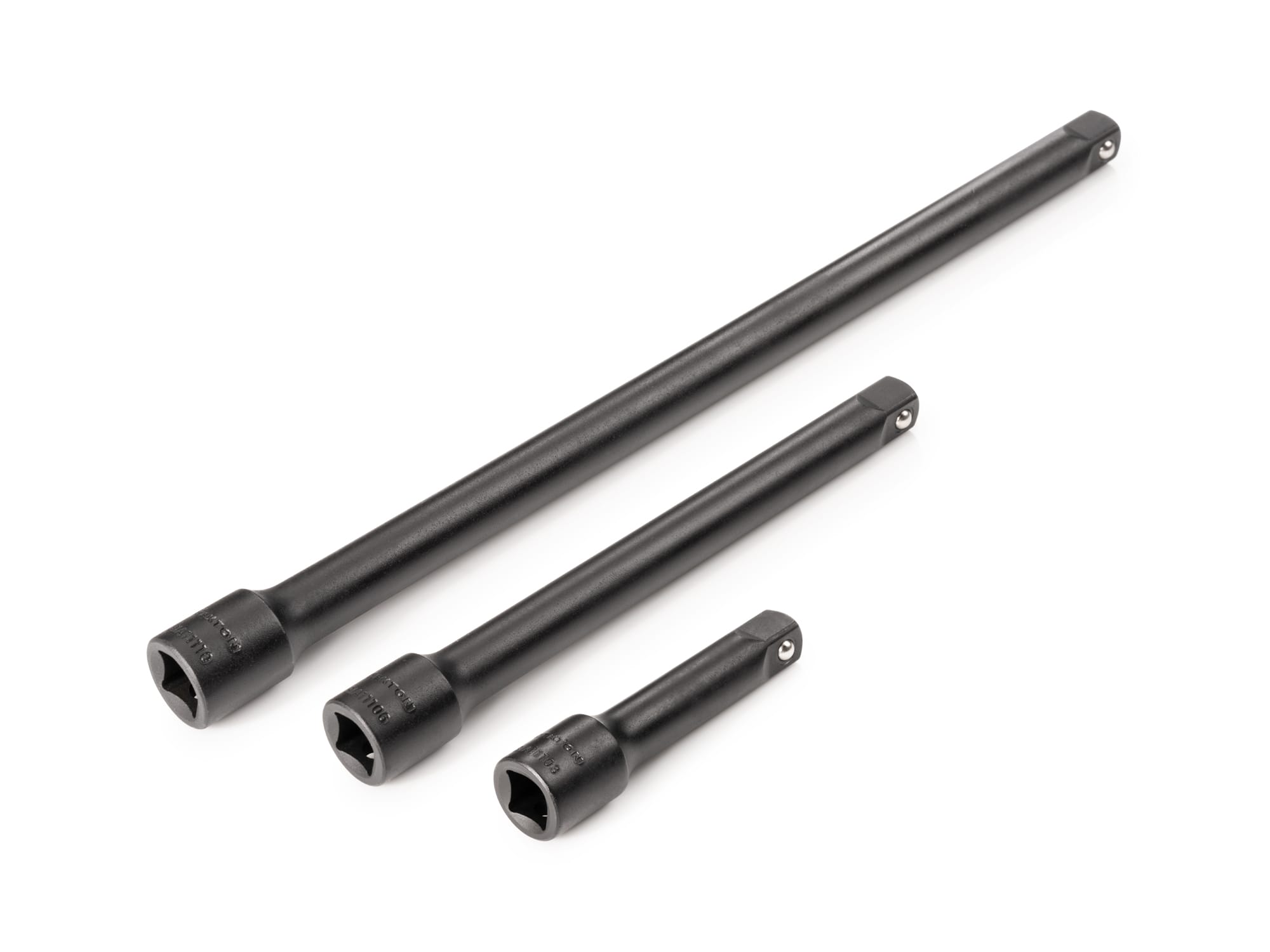 TEKTON 4966 3/8" Drive Impact Extension Bar 3pc Set Cr-v Buy Sun Use Wed for sale online 