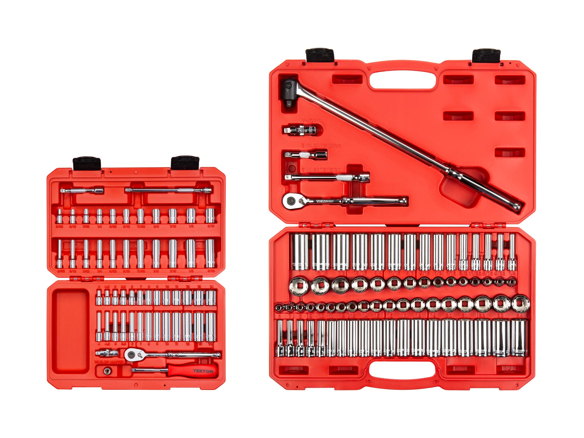 1 4 3 8 Inch Drive 12 Point Socket And Ratchet Set 129 Piece TEKTON 1-4-3-8-inch-drive-12-point-socket-and-ratchet-set-129-piece-tekton