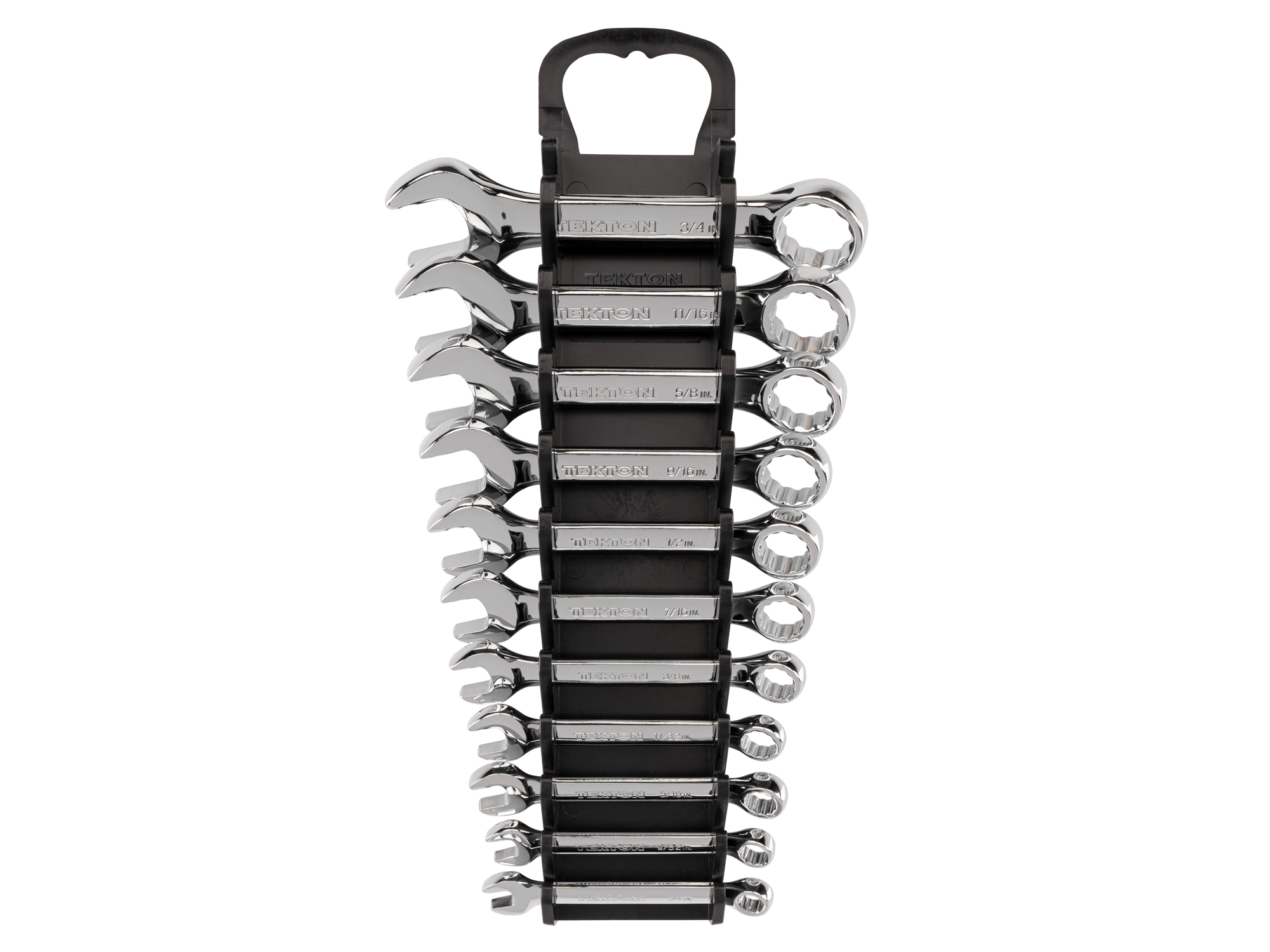 TEKTON Stubby-Maulschlüssel Set - Kurze Länge Für Enge Räume, Chrom-Vanadium-Stahl, Spiegelverchromt