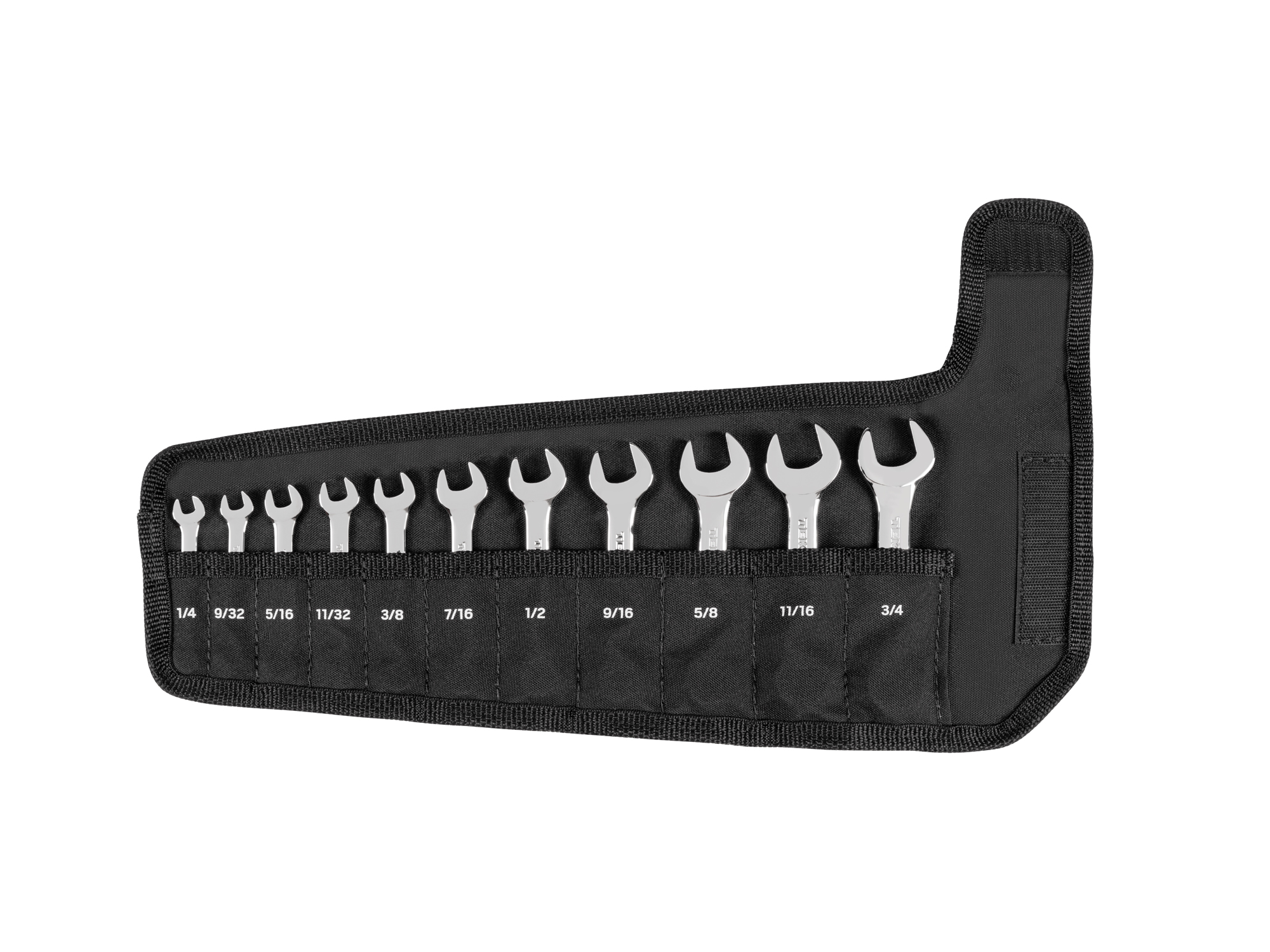 Stubby Combination Wrench Set, 11Piece (Pouch) TEKTON WCB94401