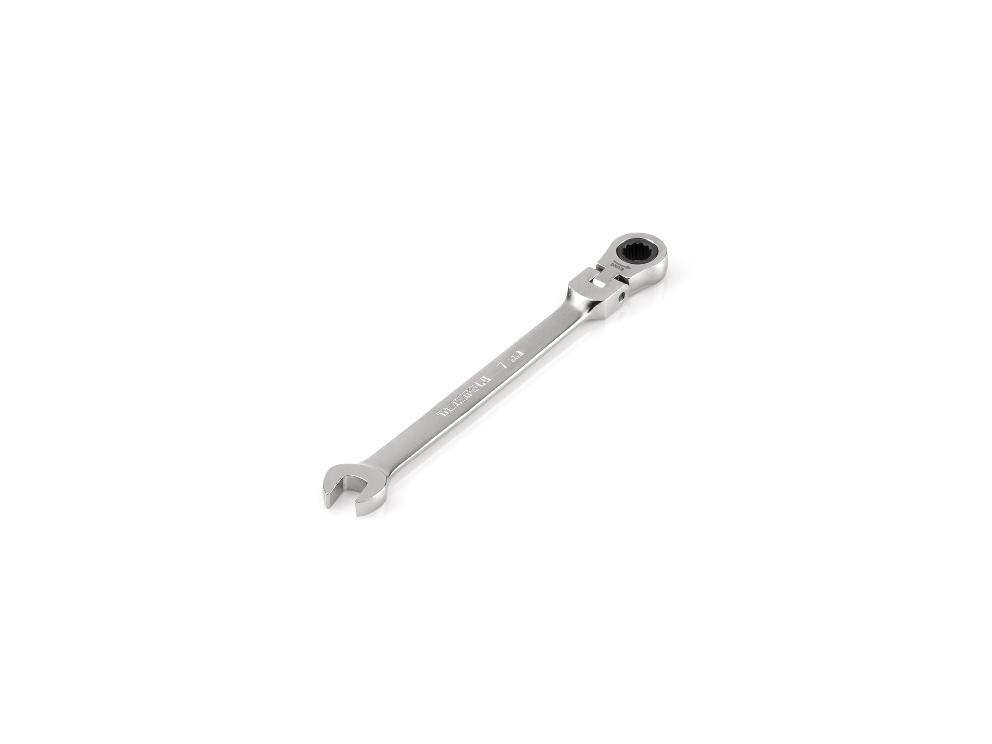 7 mm Flex Head Ratcheting Combination Wrench TEKTON