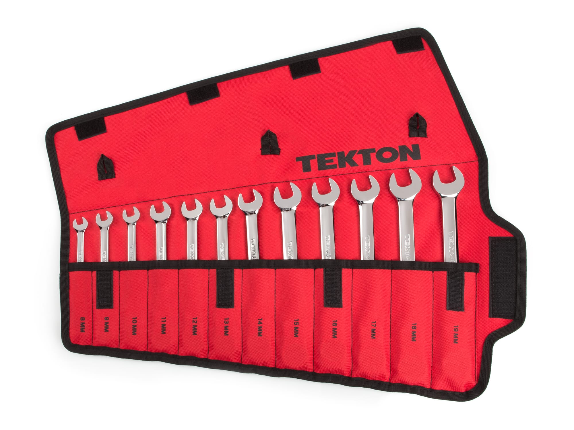 Ratcheting Combination Wrench Set, 12Piece (Pouch) TEKTON WRN53190