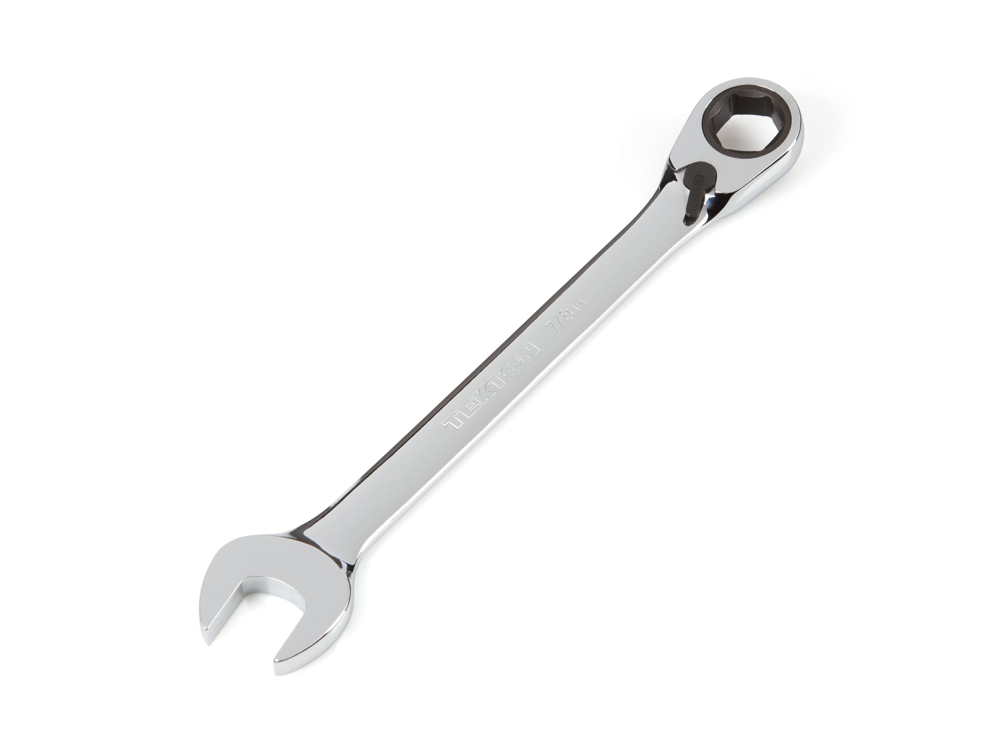 7/8 Inch Reversible Ratcheting Combination Wrench | WRN56016 | TEKTON