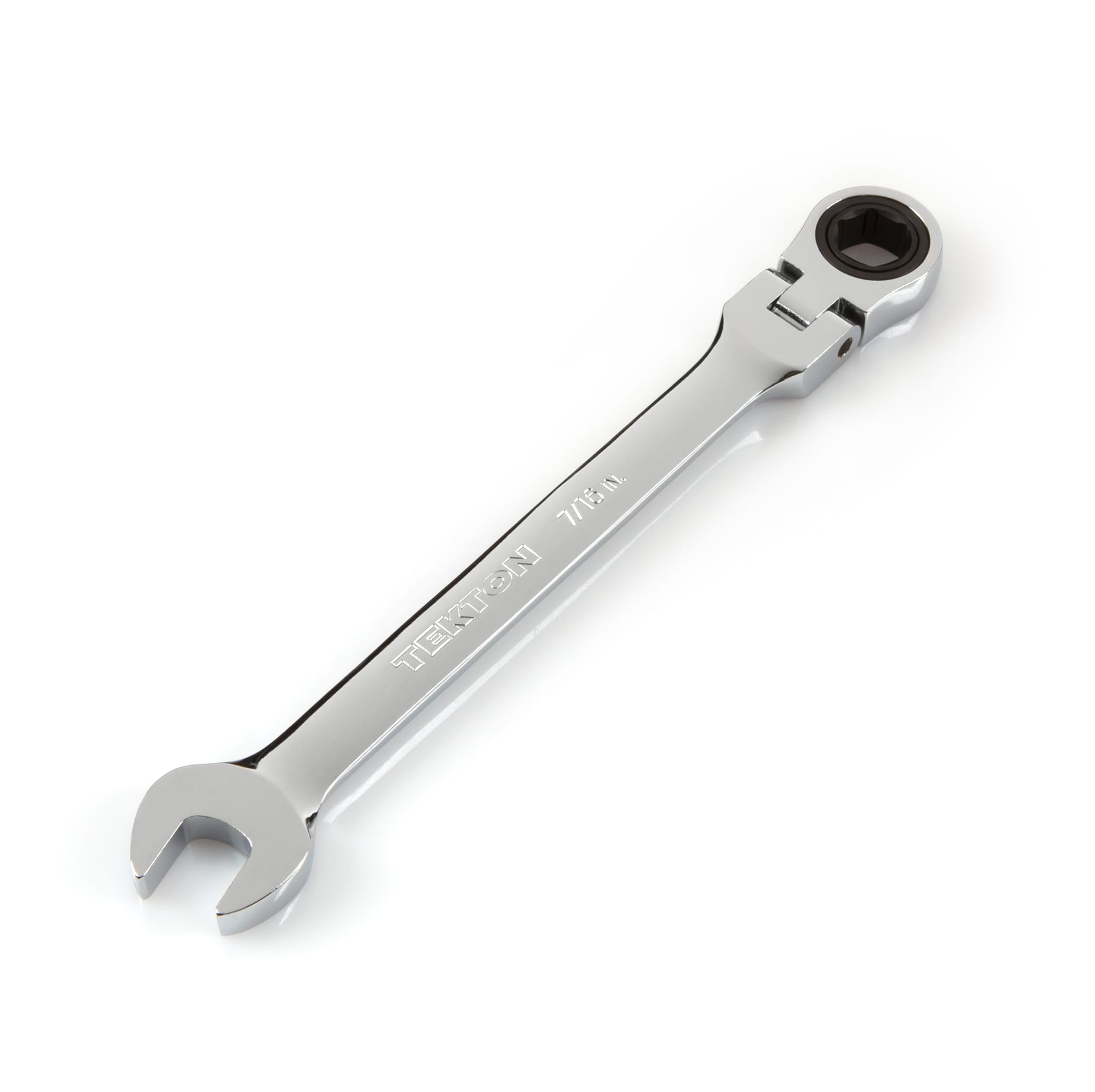 7/16 Inch Flex Ratcheting 6-Point Combination Wrench | TEKTON