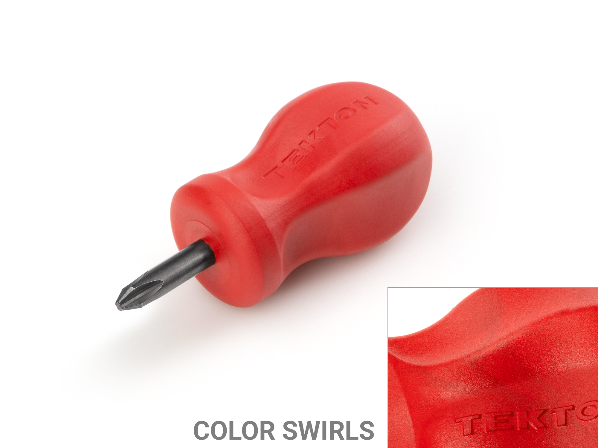 Stubby 2 Phillips Hard Handle Black Oxide Blade Screwdriver TEKTON X12