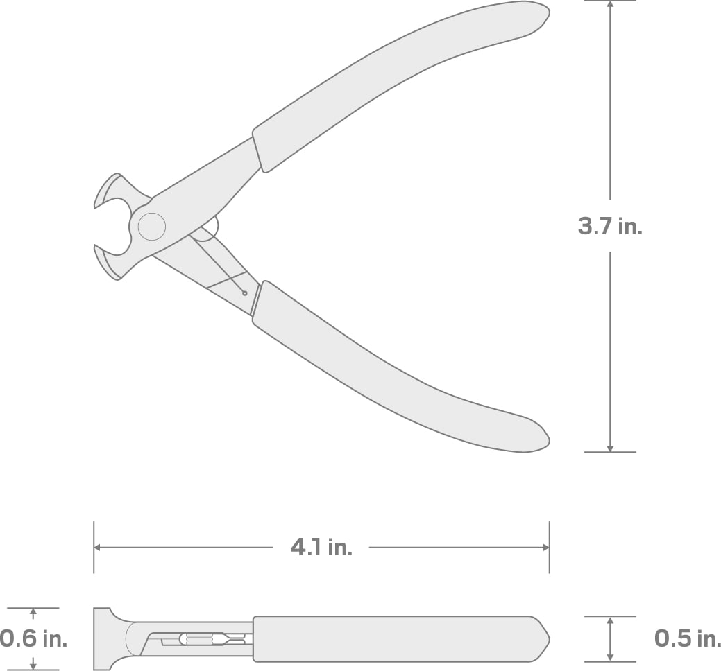 Specs for Mini End Cutting Pliers