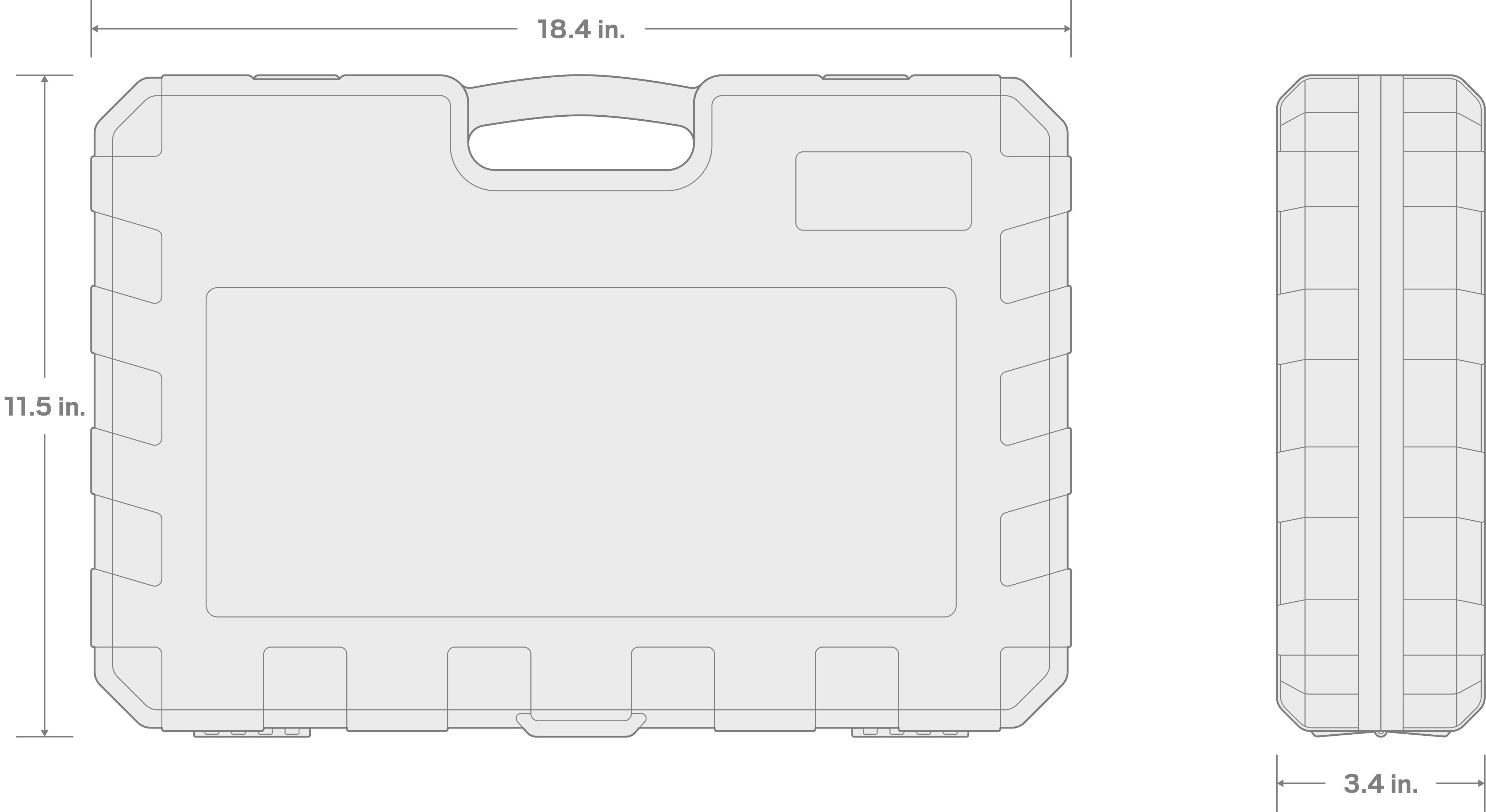 Specs for 3/8 Inch Drive Hex, Torx, Phillips, Slotted, Square Bit Socket Set (53-Piece)