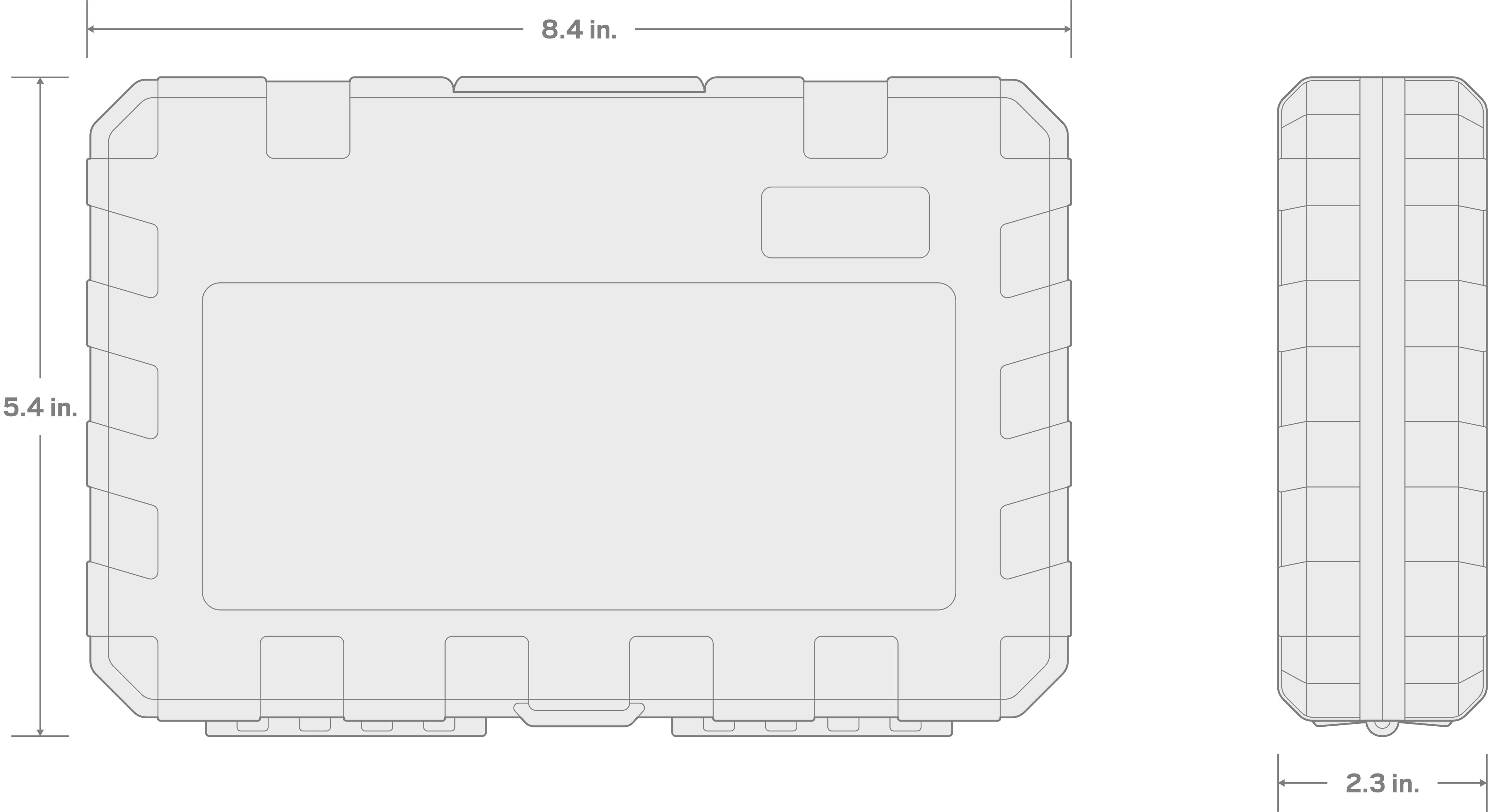 Specs for 1/2 Inch Drive Thin Wall Impact Flip Socket Set (6-Piece)