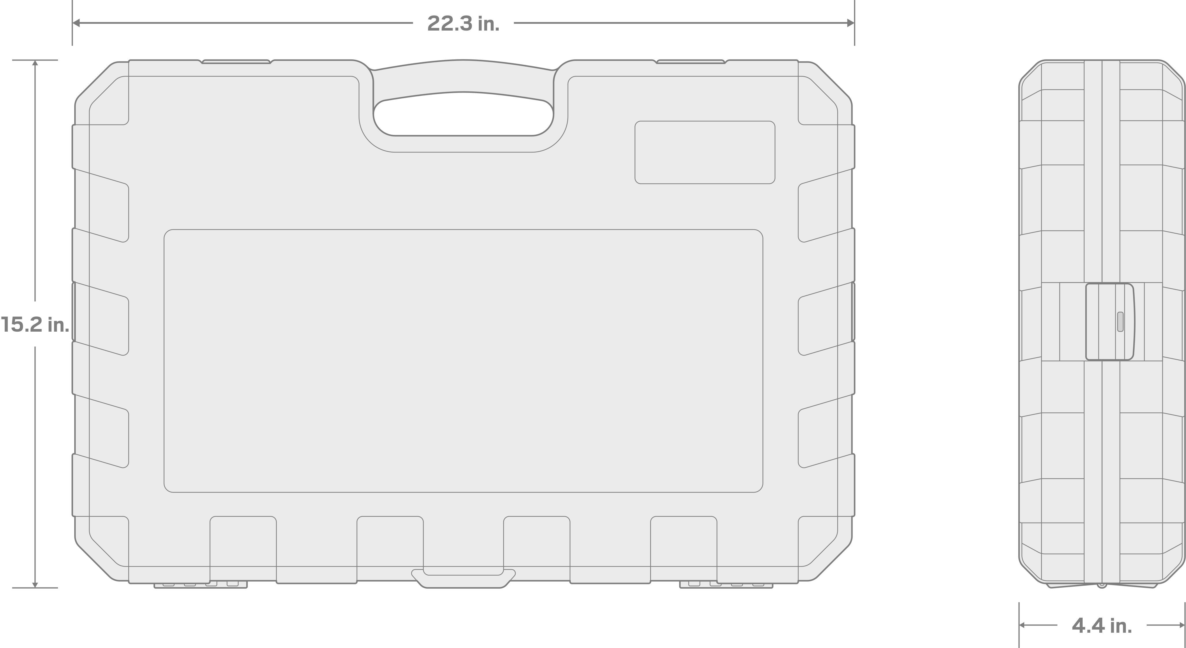 3/4 Inch Drive 6-Point Socket and Ratchet Set, Inch (25-Piece) - Case |  TEKTON | SKT35104
